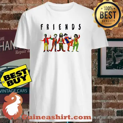 Friends Joker all characters shirt