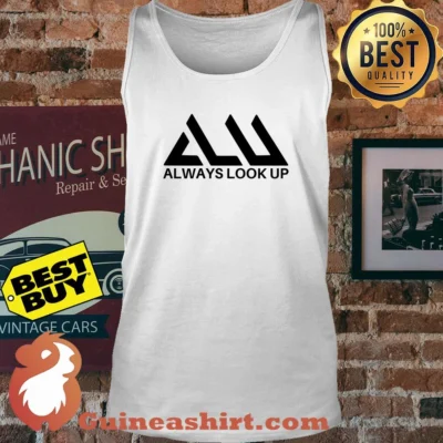 Official Always look up tank top