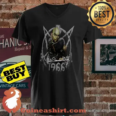 Anton Szandor Lavey Signature 1966 shirt