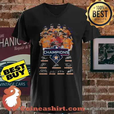 Astros American League Champions Logo Signature shirt