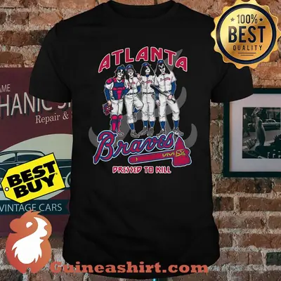 Atlanta Braves Dressed to Kill Navy Shirt
