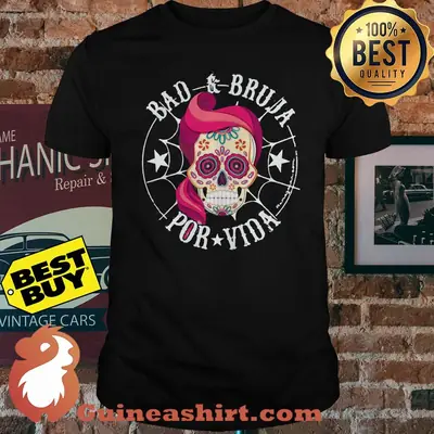 Bad brua dia de lo muertos vintage shirt