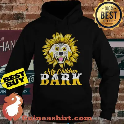 My Children Back Sunflower Dog hoodie