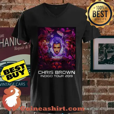 Chris Brown Indigo Tour 2019 shirt