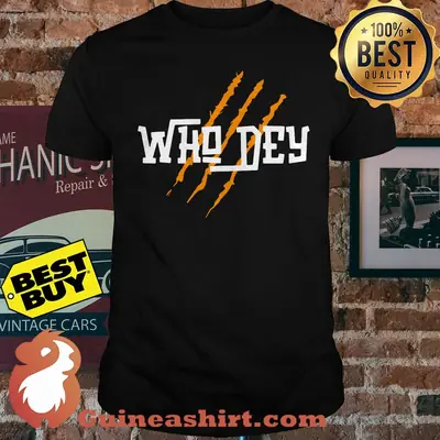 Cincinnati Bengals Who Dey shirt