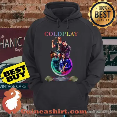 Coldplay 2012 Visual Art hoodie