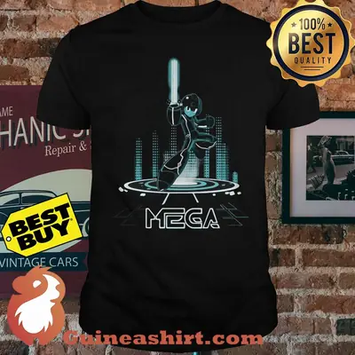 Grab this Mega Man Tron shirt