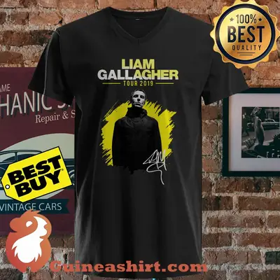 Liam Gallagher Tour 2019 Signature shirt
