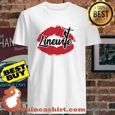 Official Linewife The Lips shirt