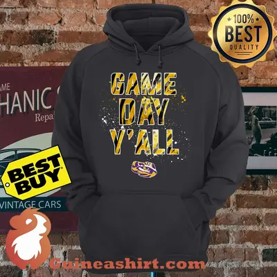 LSU Tigers Game Day Y'all Color hoodie