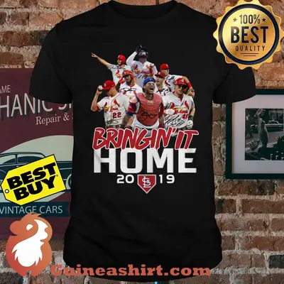 Majestic Youth St. Louis Cardinals bringin’it home 2019 signature shirt