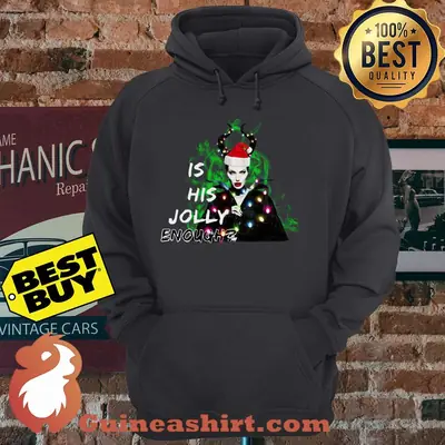Maleficent Angelina Jolie Is This Jolly Enough Christmas hoodie