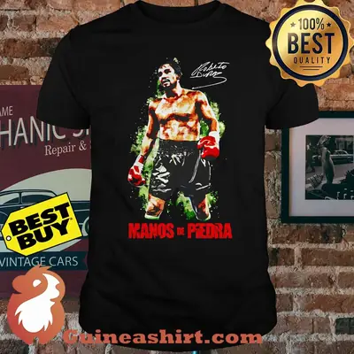Manos de Piedra signature shirt