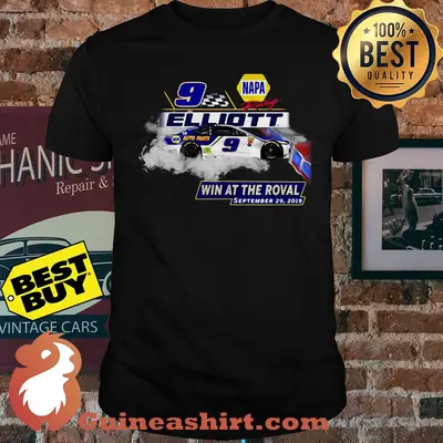 Memorable memories #9 elliott win at the roval September 29,2019 shirt