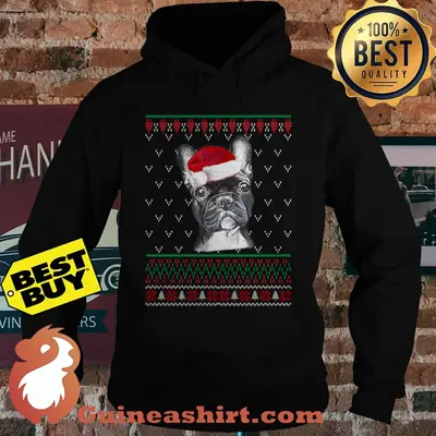 Official Merry Christmas Bulldog hoodie