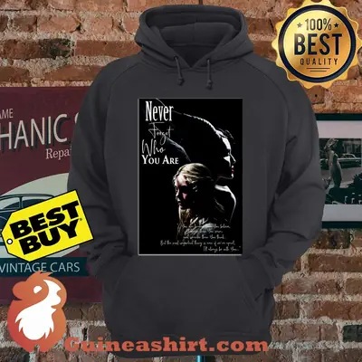 Never forget who you are Maleficent Angelina Jolie Aurora Elle Fanning hoodie