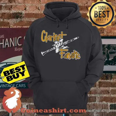 Official Clarinet Fanatic Trumpet hoodie