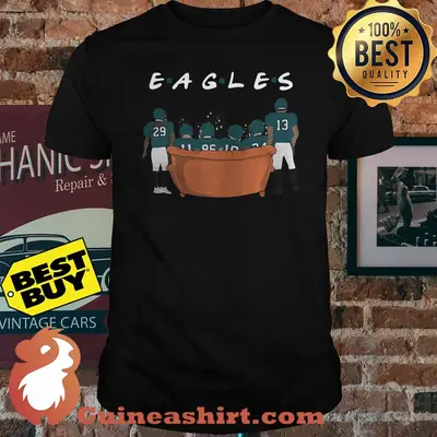 Philadelphia Eagles Friends TV Show On The Sofa shirt