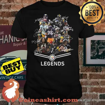 Pittsburgh Steelers Legends logo signature Shirt