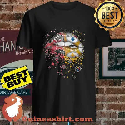 Ohio State Pittsburgh Steelers The Lips shirt