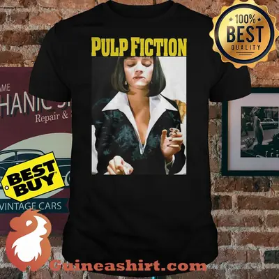 Pulp Fiction Movie Uma Thurman shirt