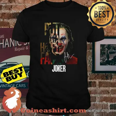 Put ona happy face Joker Signature shirt