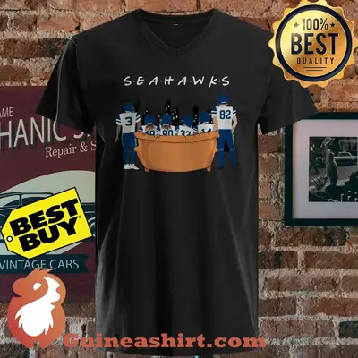 The Seattle Seahawks Friends TV Show Sitting On The Sofa shirt