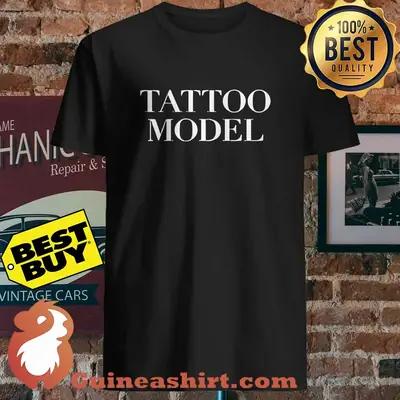 Official Tattoo Model by InkAddict shirt