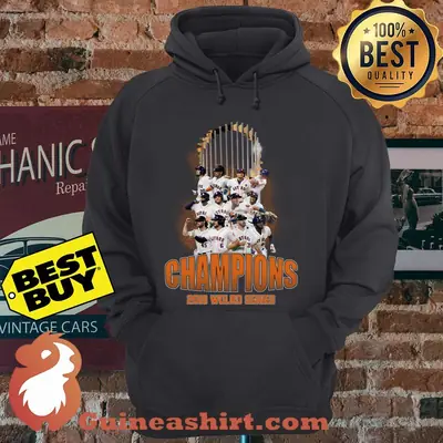 Astros Houston 2019 World Series Champions Flag hoodie