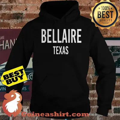 Bellaire Texas TX USA Patriotic Vintage Sports hoodie