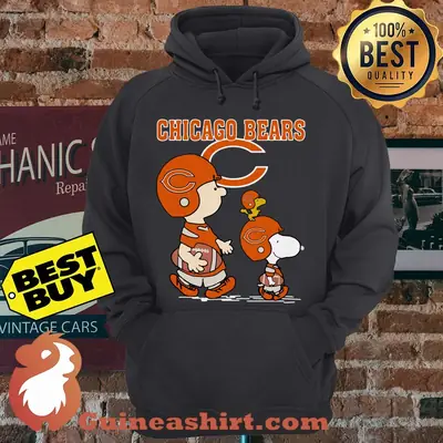 Chicago Bears Let’s Play Football Together Snoopy NFL hoodie