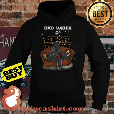 Dad Vader Star Wars Sitting On The Sofa hoodie