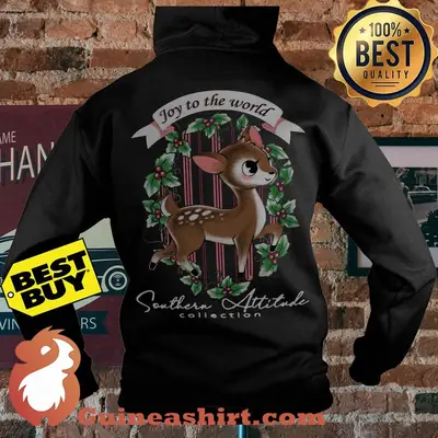 Deer Joy To The World Southern Attitude Collection hoodie