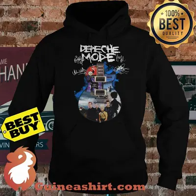 Depeche Mode Guitar Signature hoodie