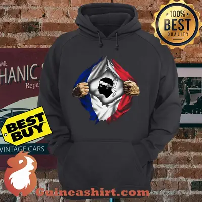 French Corsica Flag 14th Century Meme hoodie