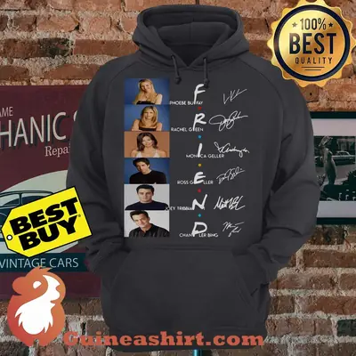Friend TV Show Character Signature hoodie