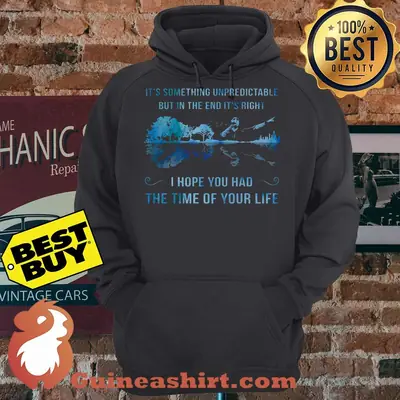 Green Day Guitar It’s Something Unpredictable But In The End It’s Right hoodie