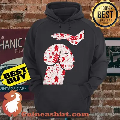 Hand Touch Head Dickhead dog Noma Bar Merry Christmas hoodie
