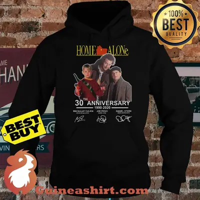 Home Alone 30th Anniversary 1990 2020 Signature hoodie