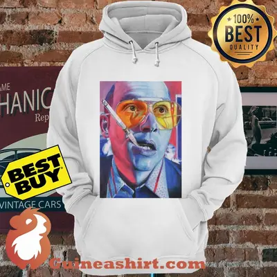 Johnny Depp Raoul Duke Illustration Art hoodie