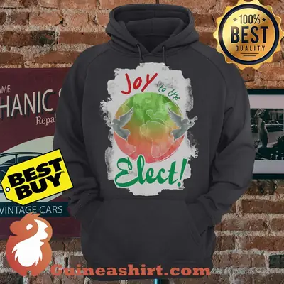 Joy To The Elect Angel Earth hoodie
