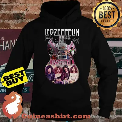 Led Zeppelin Guitarist Signature hoodie