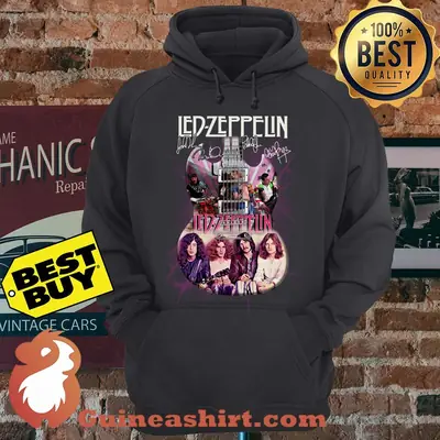 Led Zeppelin Guitarist Signature hoodie
