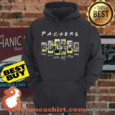 Luxury Green Bay Packers Team Signature hoodie
