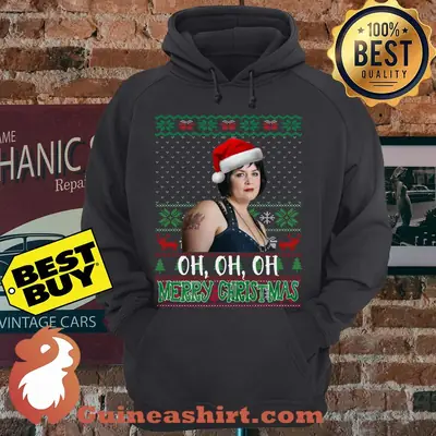 Nessa Jenkins Oh oh oh Merry Christmas hoodie