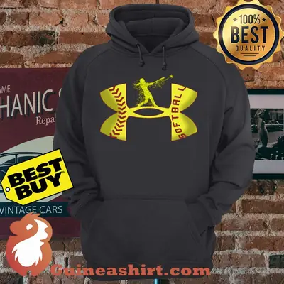 Official Softball Under Armour Logo hoodie