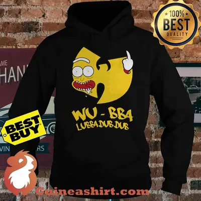Rick Sanchez Wu Tang Wubba Lubba Dub Dub hoodie