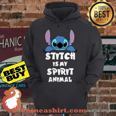 Stitch Is My Spirit Animal hoodie