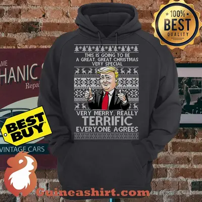Donald Trump This is going to be a great Christmas very special Terrific hoodie