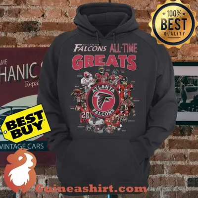 Atlanta Falcons All-time Greats Logo Signature hoodie